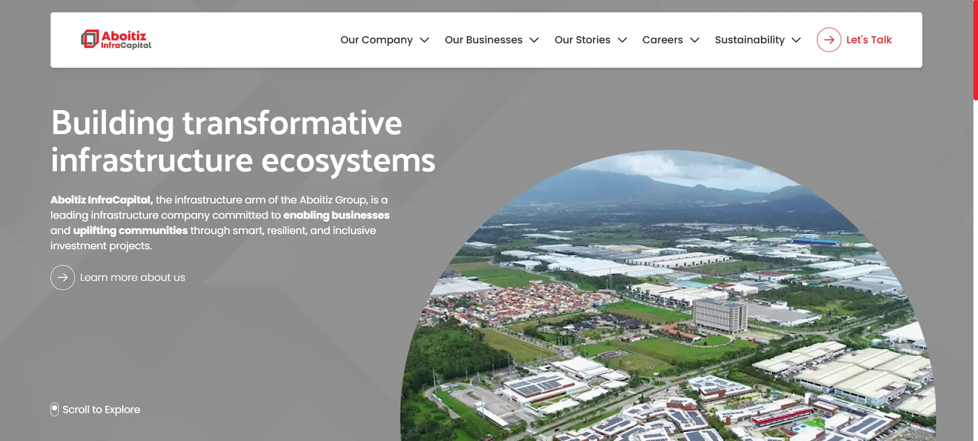 AIC Revamp Website Screenshot